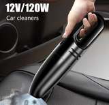 OLFAVE Car Vacuum Cleaner - Car Accessories - Small 12V 120WHigh Power Handheld Portable Car Vacuum w/Attachments, Detailing Kit Essentials for Travel,Black Wired
