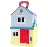 CoComelon Deluxe Family House Playset with Music and Sounds - Includes JJ, Family, Friends, Shark Potty, Crib, Sofa, Chair, High Chair, Dining Room Table, Fridge, Activity Sheet