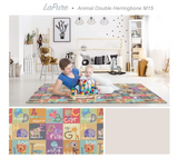 Parklon LaPure Animal Double Herringbone (M15) Baby Playmat & Baby Gym
