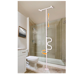 Stander Security Pole & Curve Grab Bar