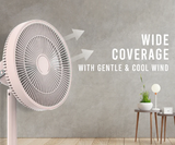 SOUNDTECH SCF-33 Rechargeable Air Circulator Fan, Pink