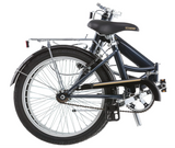 Schwinn Hinge Adult Folding Bike, 20-inch Wheels, Rear Carry Rack, Carrying Bag
