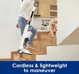 Tineco iFloor - Wet & Dry Vacuum, Cordless, 120W, 22 min Run Time, Self Cleaning, Great for Sticky Messes and Pet Hair