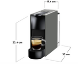 Nespresso® Essenza Mini Coffee Machine, Grey