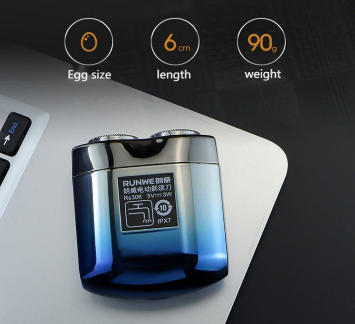 Mini Rotary Shaver-With Travel case/Type C