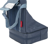 Nuby Easy Go Safety Lightweight High Chair Booster Seat, Great for Travel, Blue, 11.75x4.25x9.5 Inch