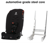 Diono Radian 3R, 3-in-1 Convertible Car Seat, Rear Facing & Forward Facing, 10 Years 1 Car Seat, Slim Fit 3 Across, Black Jet