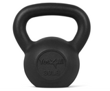 Yes4All 30 lbs Cast Iron Kettlebell for Dumbbell Weights Exercises, Gym, Full Body Home Workout Equipment, Push up, Grip and Strength Training