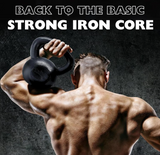 Yes4All 30 lbs Cast Iron Kettlebell for Dumbbell Weights Exercises, Gym, Full Body Home Workout Equipment, Push up, Grip and Strength Training