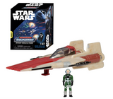 STAR WARS Micro Galaxy Squadron A-Wing Mystery Bundle - 3-Inch Light Armor Class Vehicle and Scout Class Vehicle with Micro Figure Accessories