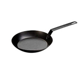 Lodge Carbon Steel Skillet, Pre-Seasoned, 10-inch, Black