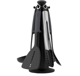 Joseph Joseph Elevate Carousel Set with Tongs, Grey, Set of 6