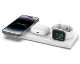 Belkin 3 in 1 Wireless Charging Pad with MagSafe WHITE