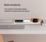 Belkin 3 in 1 Wireless Charging Pad with MagSafe WHITE