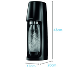 SodaStream Spirit Black Sparkling Water Maker, 2.8 kg