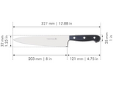 HENCKELS J.A. INTERNATIONAL 31161-201 Classic Chef's Knife, 8 Inch, Black
