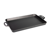 Lodge 15.5"x10.5" Cast Iron Baking Pan, Black