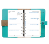 Filofax Personnal The Original Organizer, Turquoise, 6.75 x 3.75 inches (C022597)
