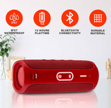 JBL FLIP 5 Waterproof Portable Bluetooth Speaker - Red
