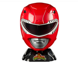 Power Rangers Lightning Collection Mighty Morphin Red Ranger Premium Collector Helmet Full-Scale for Display, Roleplay, Cosplay (BOX BAD CONDITION)