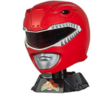 Power Rangers Lightning Collection Mighty Morphin Red Ranger Premium Collector Helmet Full-Scale for Display, Roleplay, Cosplay (BOX BAD CONDITION)