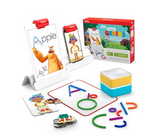 Osmo - Little Genius Starter Kit for iPad - 4 Hands-On Learning Games - Ages 3-5 - Problem Solving, Phonics & Creativity (iPad Base Included),Multicolor