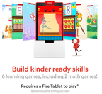 Osmo - Little Genius Starter Kit for Fire Tablet + Early Math Adventure - Valentine Toy/Gift - 6 Educational Games-Counting, Shapes & Phonics-STEM Gifts-Ages 3 4 5(Osmo Fire Tablet Base Included)
