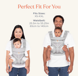 Ergobaby Omni 360 Cool Air Mesh Baby Carrier, Pearl Grey