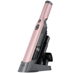Shark WANDVAC Cordless Handheld Vacuum, Lightweight at 640 gm, Powerful Suction Handheld Vacuum with Duster/Crevice and Multi-Surface Tools, Charging Base, Pink - Shark WV206
