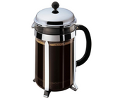 BODUM CHAMBORD 12 Cup Coffee Maker, Shiny, 1.5 L