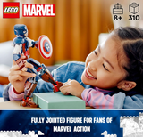 Captain America Construction Figure