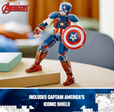 Captain America Construction Figure