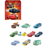 Disney Pixar Cars Die-Cast Mini Racers 10-Pack Vehicles, Miniature Racecar Toys For Racing, Small, Portable, Collectible Automobile Toys Based on Cars Movies, For Kids Age 3 and Up