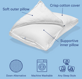 Casper Sleep Pillow for Sleeping, White, Standard