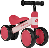 Retrospec Cricket Baby Walker Balance Bike with 4 Wheels for Ages 12-24 months