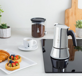 Bialetti 0007254/CN Venus Induction Coffee Maker, 4 Cups, Silver