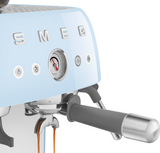 Smeg EGF03PBUK Espresso Coffee Machine with Grinder, Pastel Blue
