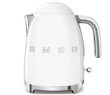Smeg KLF03WHUK Electric Kettle, 1.7L, White