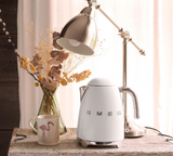 Smeg KLF03WHUK Electric Kettle, 1.7L, White