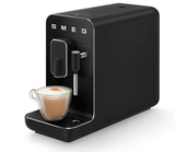 Smeg BCC02FBMUK,50’S Retro Style Bean To Cup Coffee Machine With Milk Frother, 8 Beverage Settings, Multiple Grind Functions, Adjustable Water Hardness, Full Black