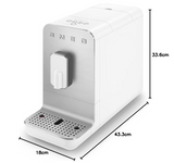 Smeg BCC01WHMUK Automatic Coffee Machine, White