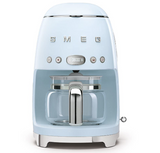 Smeg DCF02PBUK Drip Coffee Machine, Pastel Blue