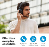 Sennheiser Momentum 4 Wireless Headphones with Adaptive Noise Cancellation, Customizable Sound via Sennheiser Smart Control App, Up to 60 Hours Playback Time with Fast Charging, White