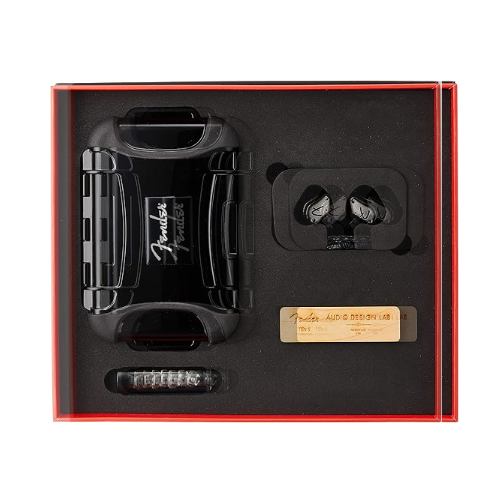 Fender Ten 5 (Silverburst), Professional IEM In-ear Earphone Monitor