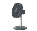 EuropAce 7-Inch Rechargeable DC Fan - Grey (EUF3753D-2)