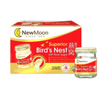 New Moon Superior Bird's Nest with Rock Sugar [Less Sugar] 75g (Pack of 6), EXP OCT 2025