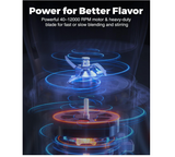 TOKIT Omni Cook Robot All-in-1 Food Processor with 21 Cooking Functions Built-in 7'' Touch Screen