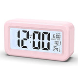 FUNDUXA Alarm Clock 2D Animation Colorful Color Changing LED Alarm Clock