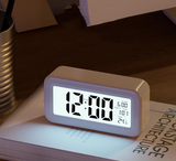 FUNDUXA Alarm Clock 2D Animation Colorful Color Changing LED Alarm Clock