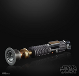 Hasbro Star Wars The Black Series Obi-Wan Kenobi Force FX Elite Lightsaber with Advanced LED and Sound Effects, Adult Collectible Roleplay Item